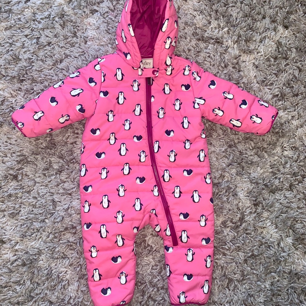 Hatley Baby 12-18 Months Penguin Snowsuit
